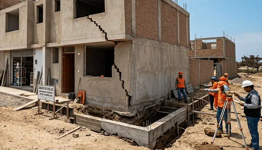 fallas por consolidacion