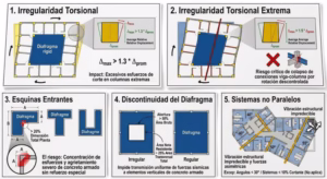 Irregularidad Estructural en Planta sismica
