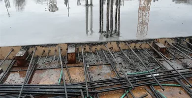 curado del hormigón