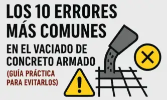 errores del vaciado del concreto