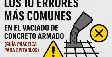 errores del vaciado del concreto
