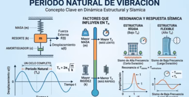 período fundamental de vibración