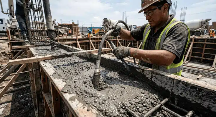 consolidación del concreto