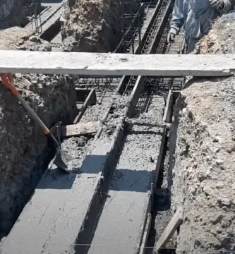 cimentación corrida